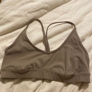 ALO Sports Bra Ribbed